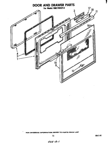 Door and drawer