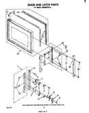 Door and latch