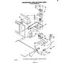 Whirlpool RM973BXPT0 magnetron and air flow diagram