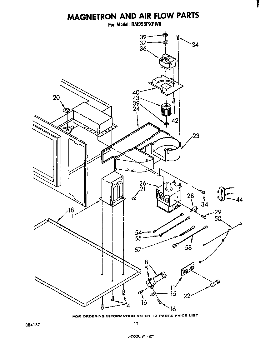 Magnetron and airflow
