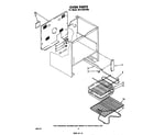Whirlpool RF3120XPW0 oven diagram