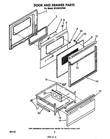 Door and drawer