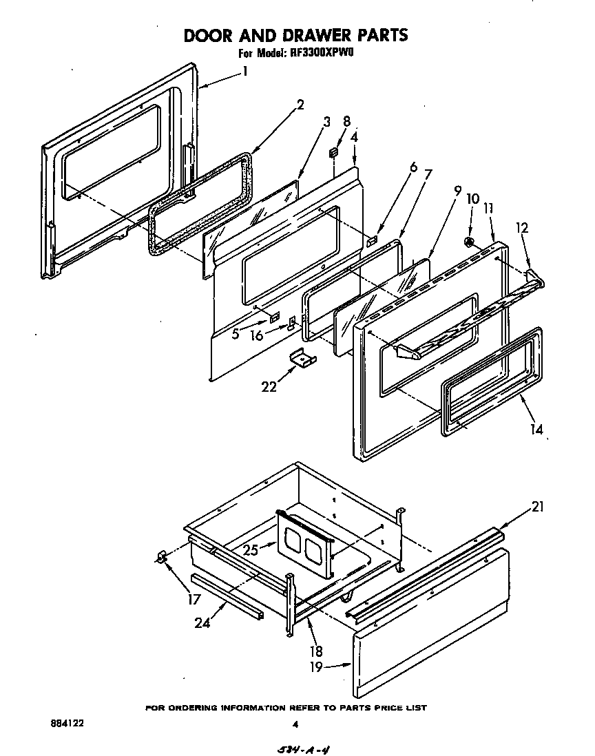 Door and drawer