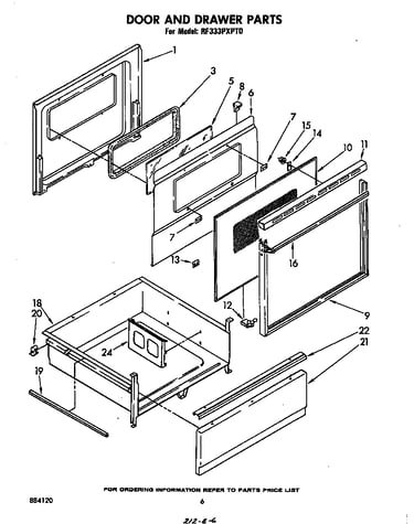 Door and drawer