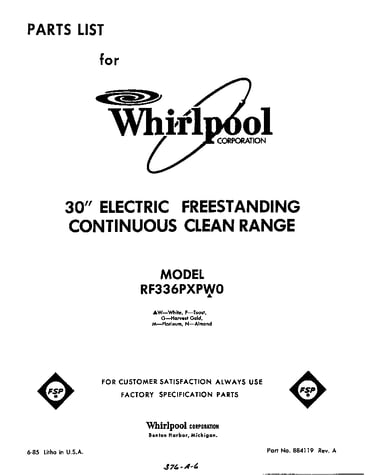 Front cover