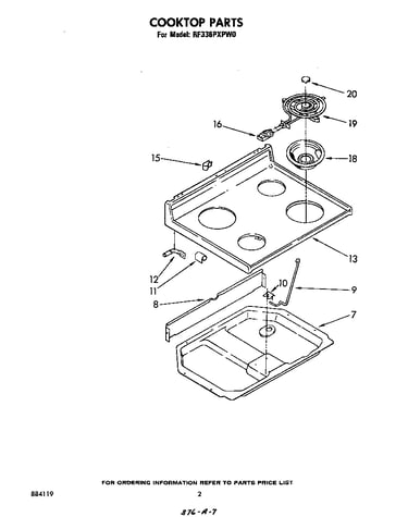 Cook top