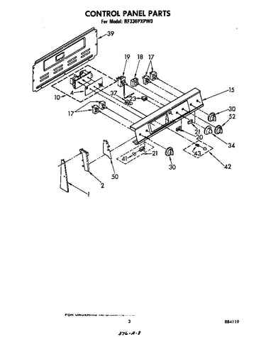 Control panel