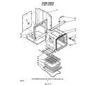 Whirlpool RB120PXK1 oven diagram