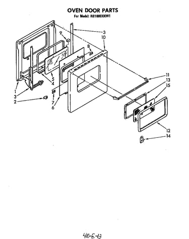 Oven door