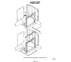 Whirlpool RB1300XKW1 cabinet diagram