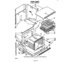 Whirlpool RB220PXK1 oven diagram