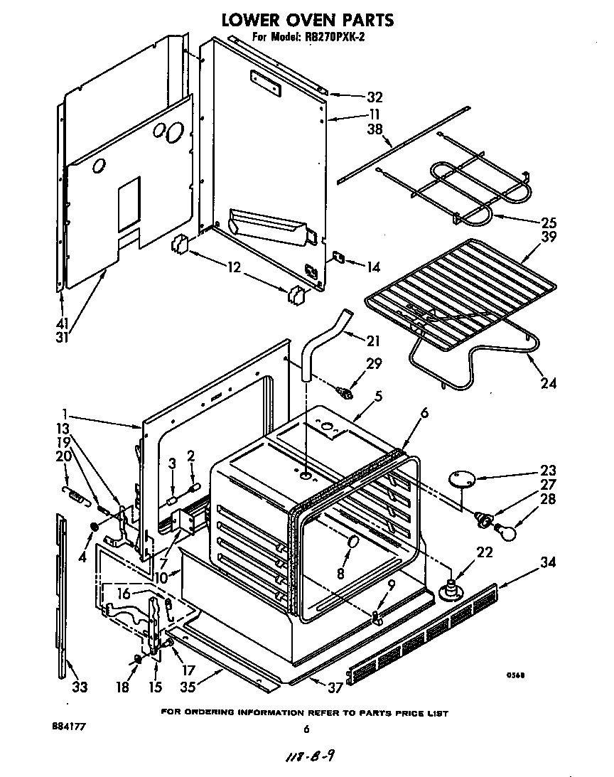 Lower oven