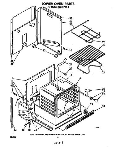 Lower oven