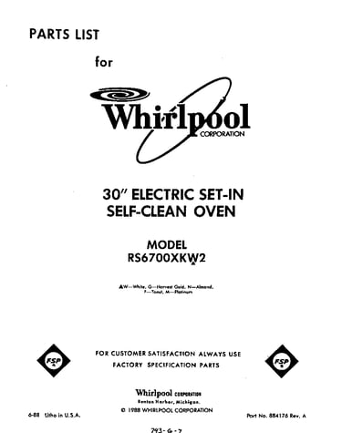 Front cover