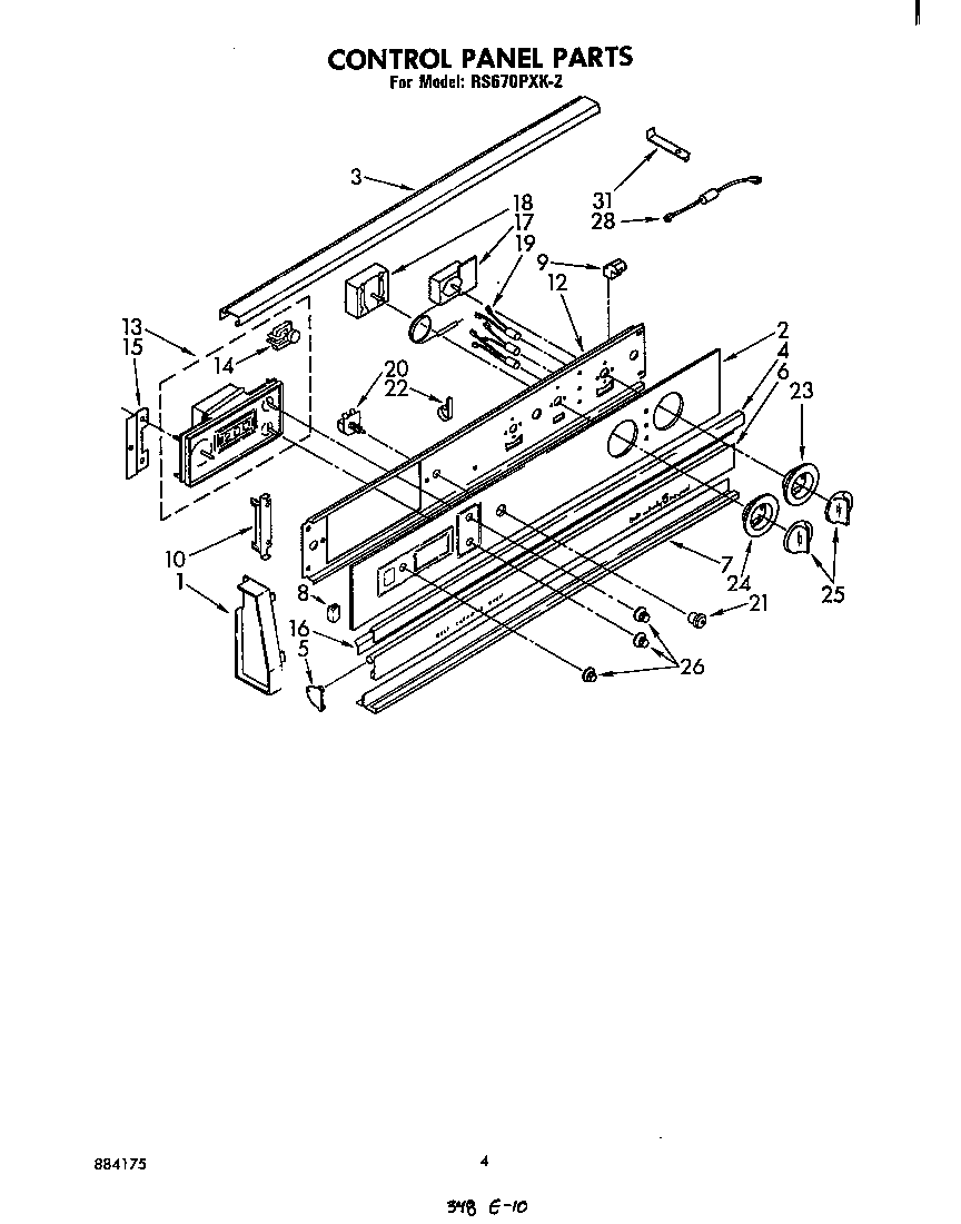 Control panel