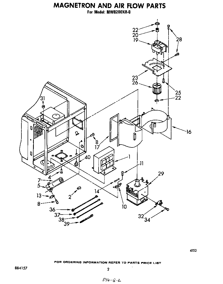 MAGNETRON AND AIR FLOW