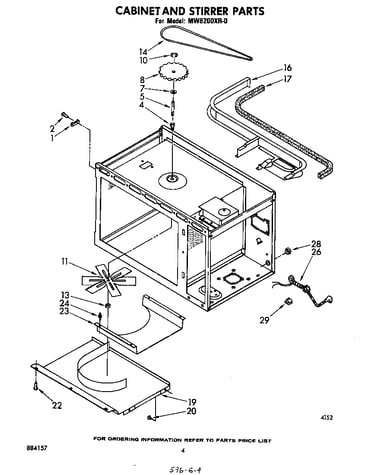 Cabinet and stirrer