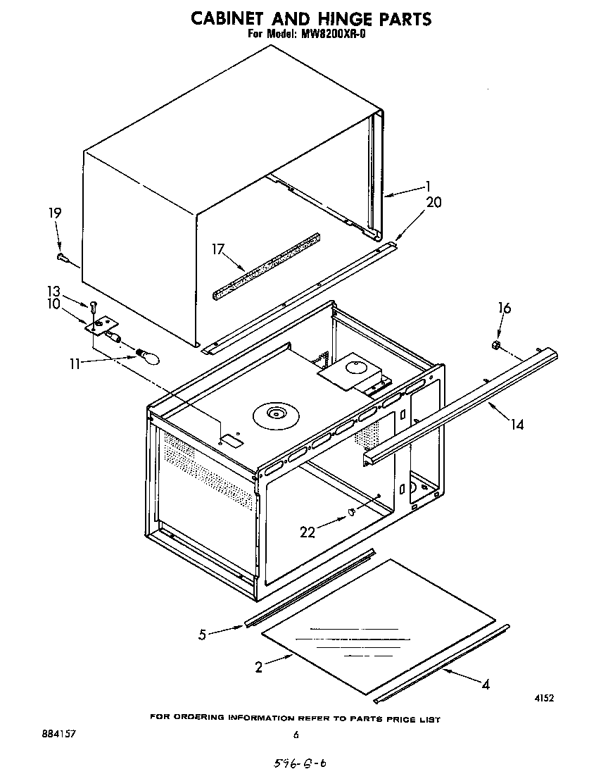 CABINET AND HINGE