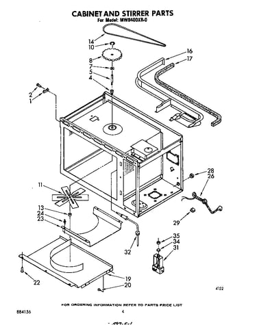 Cabinet and stirrer