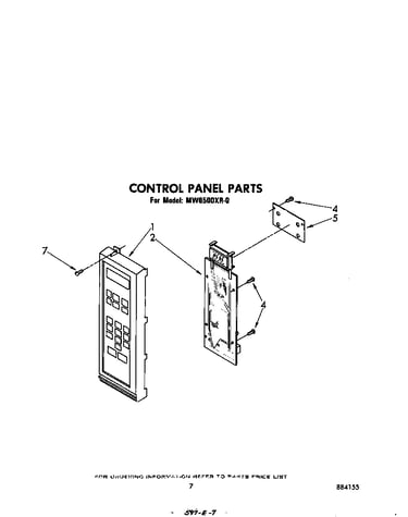 Control panel