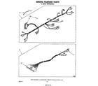 Whirlpool MW8500XR0 wiring harness diagram