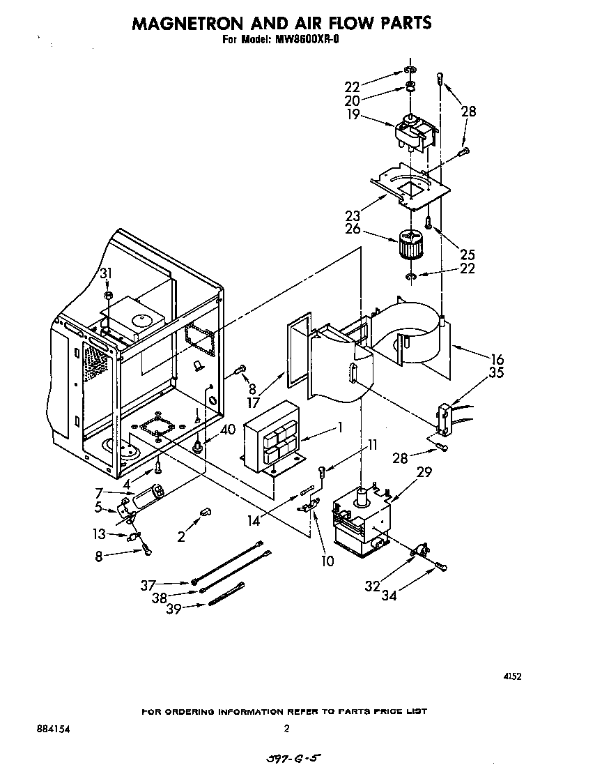 MAGNETRON AND AIR FLOW