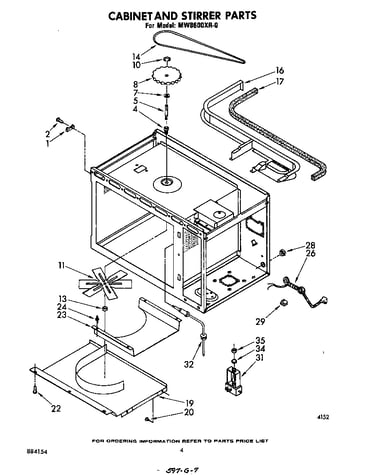 Cabinet and stirrer