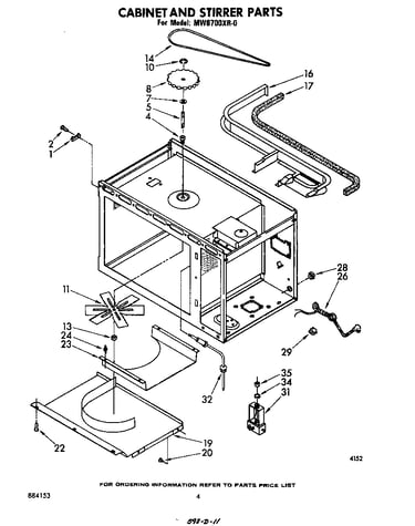 Cabinet and stirrer