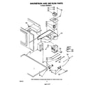 Whirlpool RM278BXP1 magnetron and air flow diagram