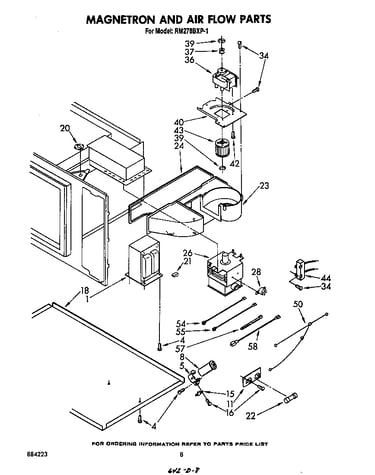 Magnetron and air flow