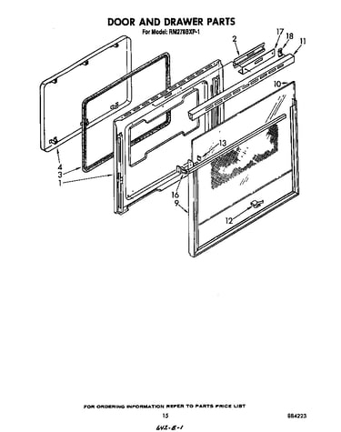 Door and drawer