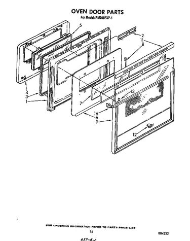 Oven door