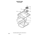 Whirlpool RM955PXPW1 cook top diagram