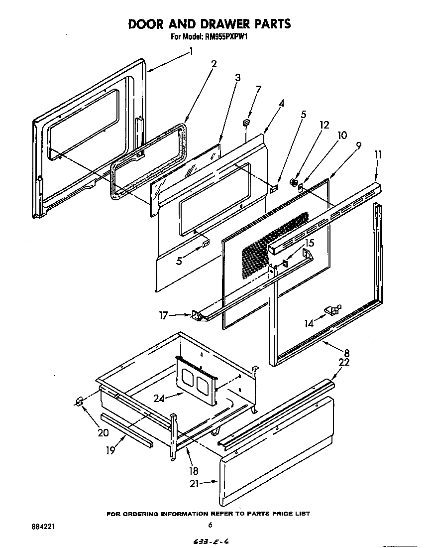 Door and drawer