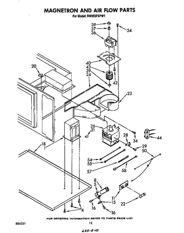 Magnetron and air flow