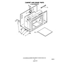 Whirlpool RM955PXPW1 cabinet and hinge diagram