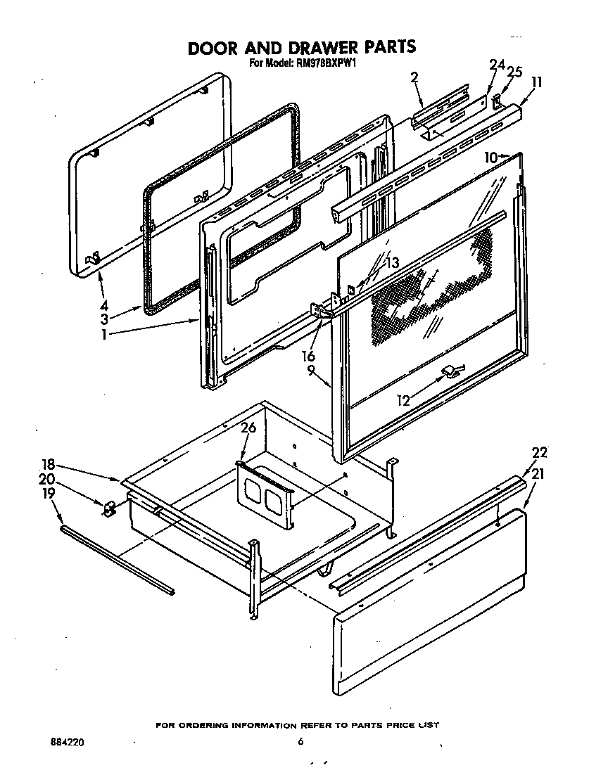 Door and drawer