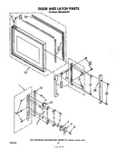 Door and latch