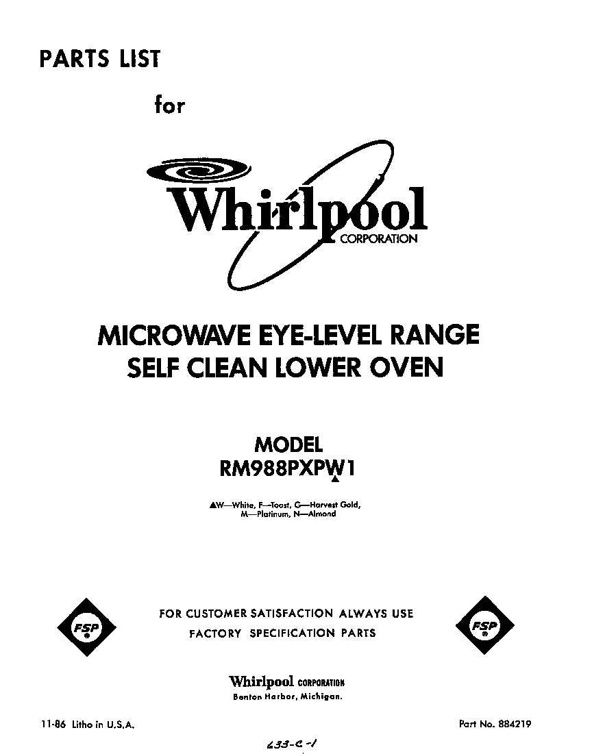 Front cover