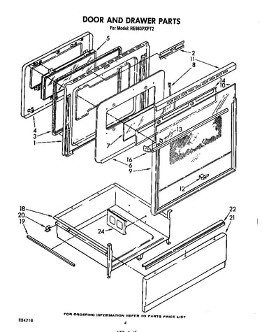 Door and drawer
