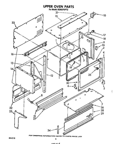Upper oven