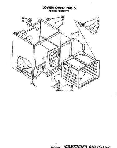 Lower oven