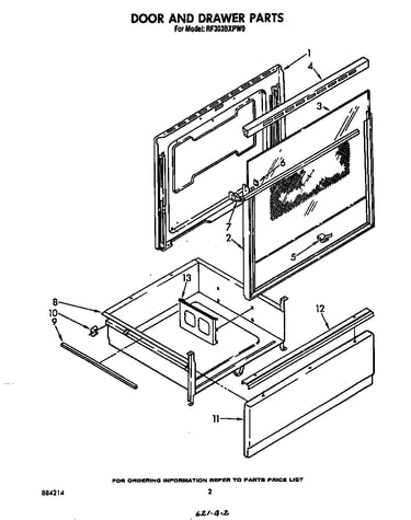 Door and drawer