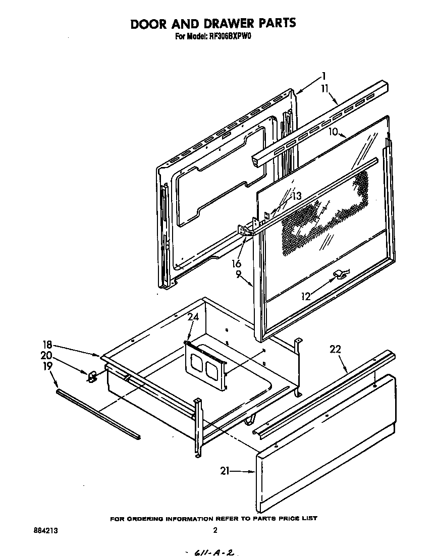 Door and drawer