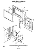 Door and latch
