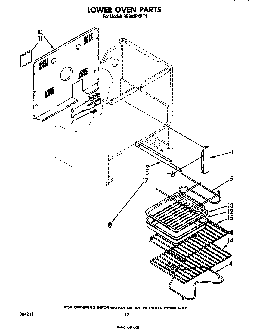 Lower oven racks