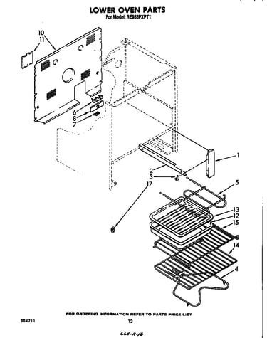 Lower oven racks