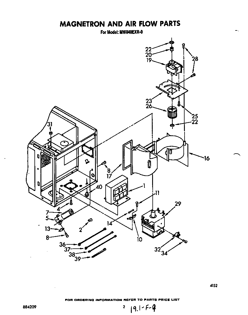 MAGNETRON AND AIR FLOW