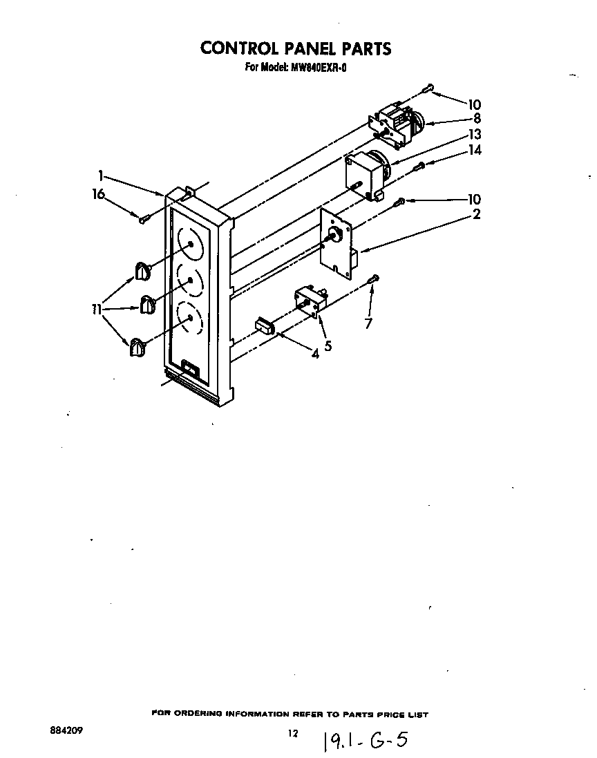 Control panel