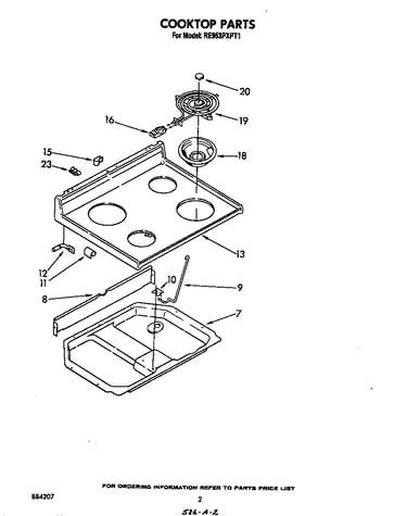 Cook top